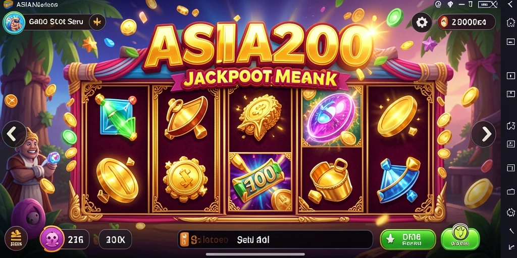 Tampilan utama gameplay <strong>ASIA200</strong> yang menarik dan seru.