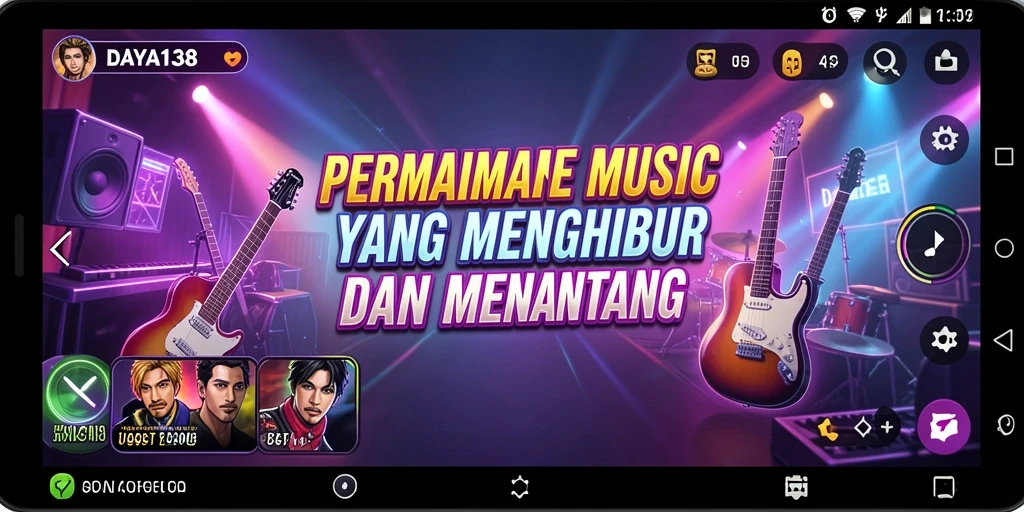 Tampilan gameplay DAYA138 yang seru dan penuh warna.