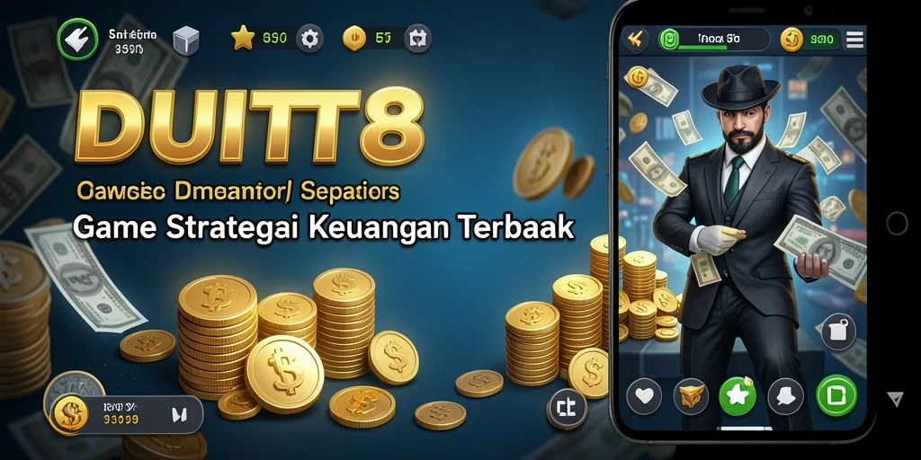 Menggambarkan gameplay seru dan strategi dalam DUIT8.