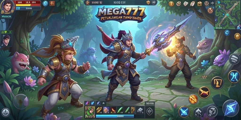 Tampilan gameplay seru dan dinamis di dunia <strong>MEGA777</strong>.