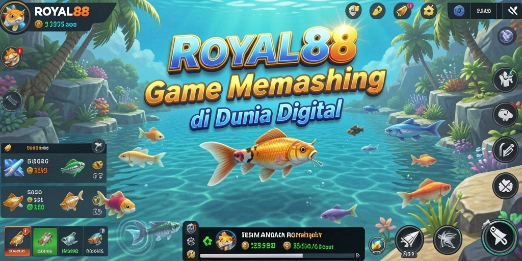 Tangkapan ikan yang menantang dalam gameplay ROYAL88.