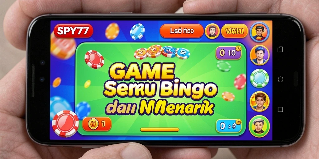 Tampilan gameplay Bingo SPY77 yang menarik dan interaktif.